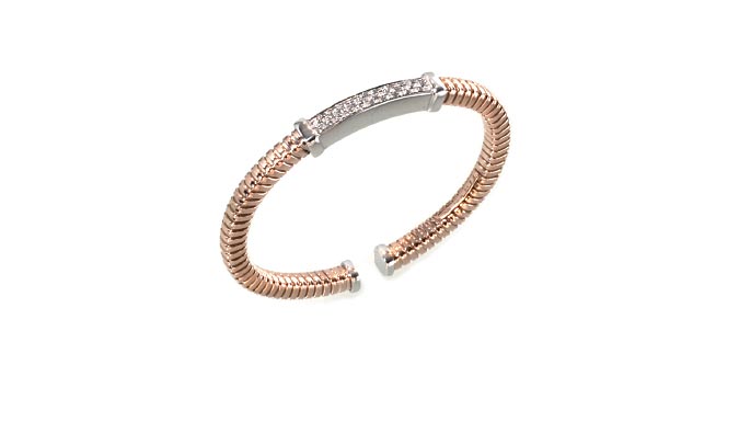 bracciale tubogas linea Cuori e Fiori